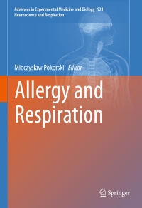 Cover image: Allergy and Respiration 9783319420035