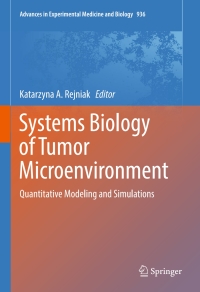 Titelbild: Systems Biology of Tumor Microenvironment 9783319420219