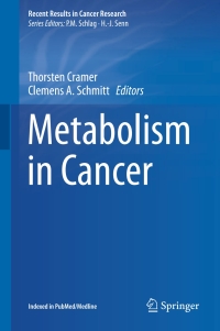 Immagine di copertina: Metabolism in Cancer 9783319421162