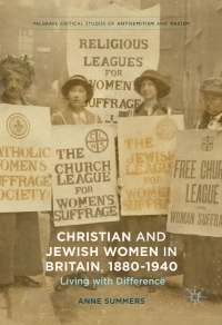 Imagen de portada: Christian and Jewish Women in Britain, 1880-1940 9783319421490