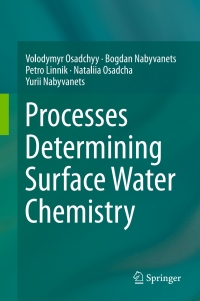 Imagen de portada: Processes Determining Surface Water Chemistry 9783319421582