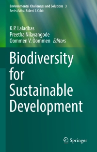 Cover image: Biodiversity for Sustainable Development 9783319421612