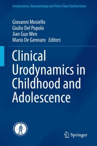 Cover image: Clinical Urodynamics in Childhood and Adolescence 9783319421919