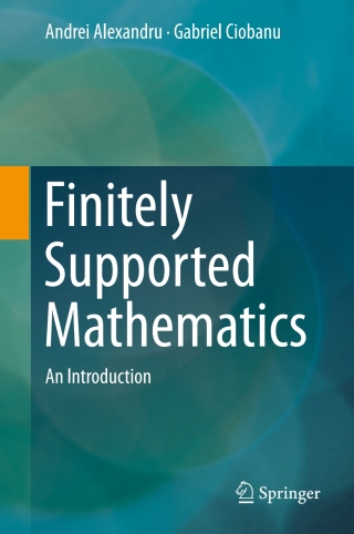 Cover image: Finitely Supported Mathematics 9783319422817