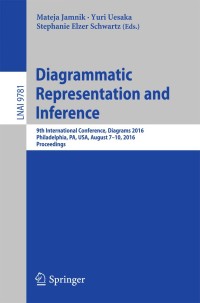 Cover image: Diagrammatic Representation and Inference 9783319423326