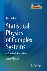 Omslagafbeelding: Statistical Physics of Complex Systems 2nd edition 9783319423388