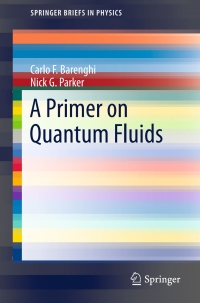 Cover image: A Primer on Quantum Fluids 9783319424743