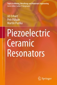 Cover image: Piezoelectric Ceramic Resonators 9783319424804