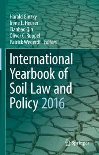Cover image: International Yearbook of Soil Law and Policy 2016 9783319425078