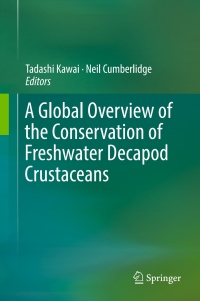 Omslagafbeelding: A Global Overview of the Conservation of Freshwater Decapod Crustaceans 9783319425252