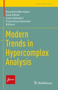 Cover image: Modern Trends in Hypercomplex Analysis 9783319425283
