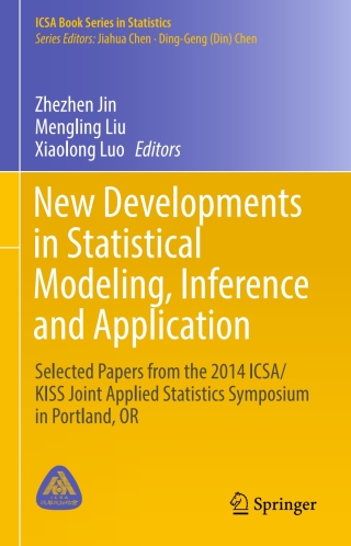 表紙画像: New Developments in Statistical Modeling, Inference and Application 9783319425702