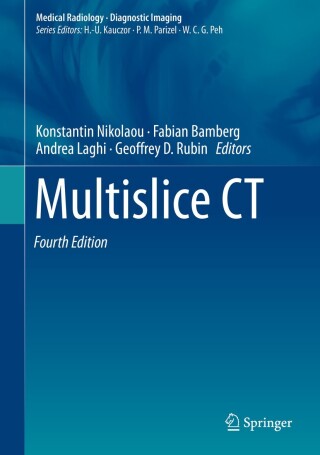Cover image: Multislice CT 4th edition 9783319425856