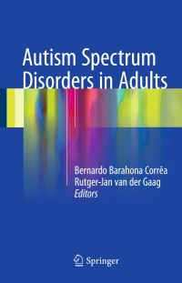 Cover image: Autism Spectrum Disorders in Adults 9783319427119