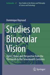 Cover image: Studies on Binocular Vision 9783319427201