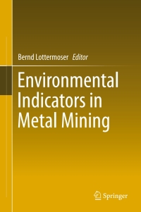 Cover image: Environmental Indicators in Metal Mining 9783319427294