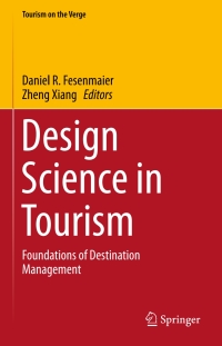 Cover image: Design Science in Tourism 9783319427713