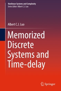 Cover image: Memorized Discrete Systems and Time-delay 9783319427775