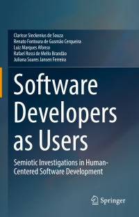 Cover image: Software Developers as Users 9783319428291