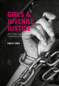 Cover image: Girls and Juvenile Justice 9783319428444