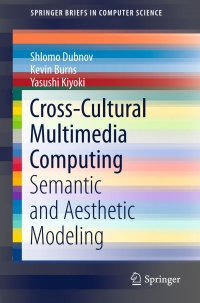 Cover image: Cross-Cultural Multimedia Computing 9783319428710