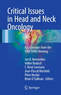 Cover image: Critical Issues in Head and Neck Oncology 9783319429076