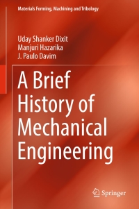 Imagen de portada: A Brief History of Mechanical Engineering 9783319429144