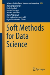 Titelbild: Soft Methods for Data Science 9783319429717