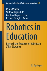 Titelbild: Robotics in Education 9783319429748