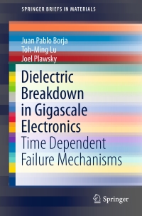 Cover image: Dielectric Breakdown in Gigascale Electronics 9783319432182