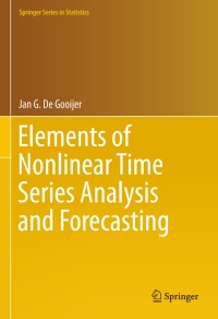 Cover image: Elements of Nonlinear Time Series Analysis and Forecasting 9783319432519