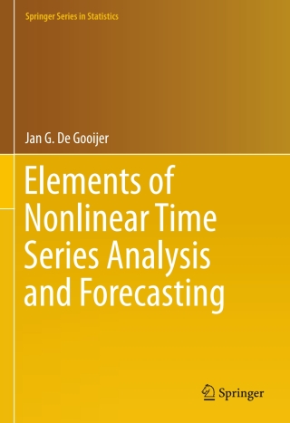 Cover image: Elements of Nonlinear Time Series Analysis and Forecasting 9783319432519
