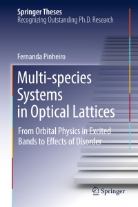 Titelbild: Multi-species Systems in Optical Lattices 9783319434636