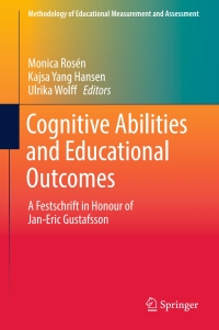 Cover image: Cognitive Abilities and Educational Outcomes 9783319434728