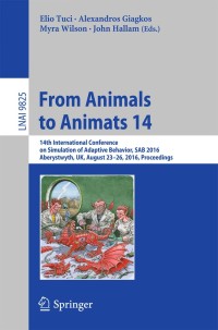 صورة الغلاف: From Animals to Animats 14 9783319434872