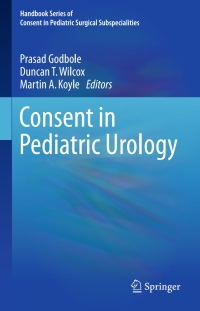 Imagen de portada: Consent in Pediatric Urology 9783319435268