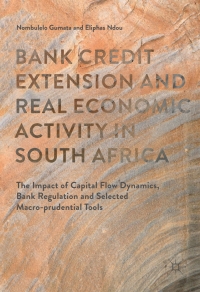 Titelbild: Bank Credit Extension and Real Economic Activity in South Africa 9783319435503
