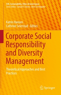 Imagen de portada: Corporate Social Responsibility and Diversity Management 9783319435633