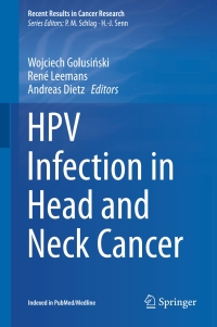 Cover image: HPV Infection in Head and Neck Cancer 9783319435787