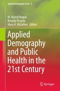 Cover image: Applied Demography and Public Health in the 21st Century 9783319436869