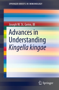 Cover image: Advances in Understanding Kingella kingae 9783319437286