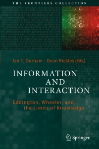 Cover image: Information and Interaction 9783319437583
