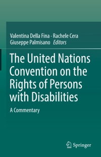 Titelbild: The United Nations Convention on the Rights of Persons with Disabilities 9783319437880