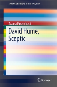 Cover image: David Hume, Sceptic 9783319437927