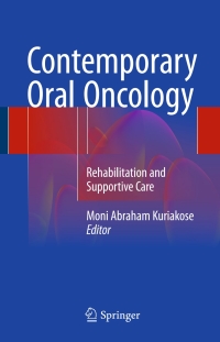 Imagen de portada: Contemporary Oral Oncology 9783319438559
