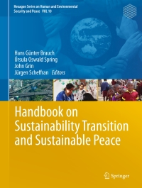 Imagen de portada: Handbook on Sustainability Transition and Sustainable Peace 9783319438825