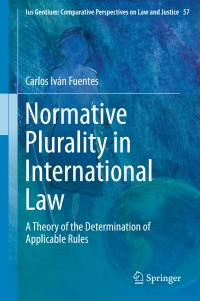 Cover image: Normative Plurality in International Law 9783319439273