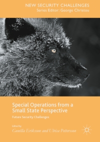表紙画像: Special Operations from a Small State Perspective 9783319439600