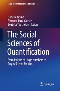 Cover image: The Social Sciences of Quantification 9783319439990