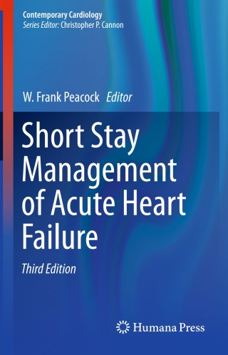 Cover image: Short Stay Management of Acute Heart Failure 3rd edition 9783319440057